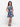 24sevenkid Lilac Butterfly Print Sleeveless Pockets Dress