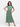 24sevenkid Girls Short Sleeve Green Maxi Dress