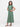 24sevenkid Girls Short Sleeve Green Maxi Dress