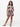 24seven Comfort Apparel Knee Length Girls Black Floral Pocket Dress