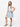 24sevenkid Girls Foldover Waist Flared Knee Length Skirt